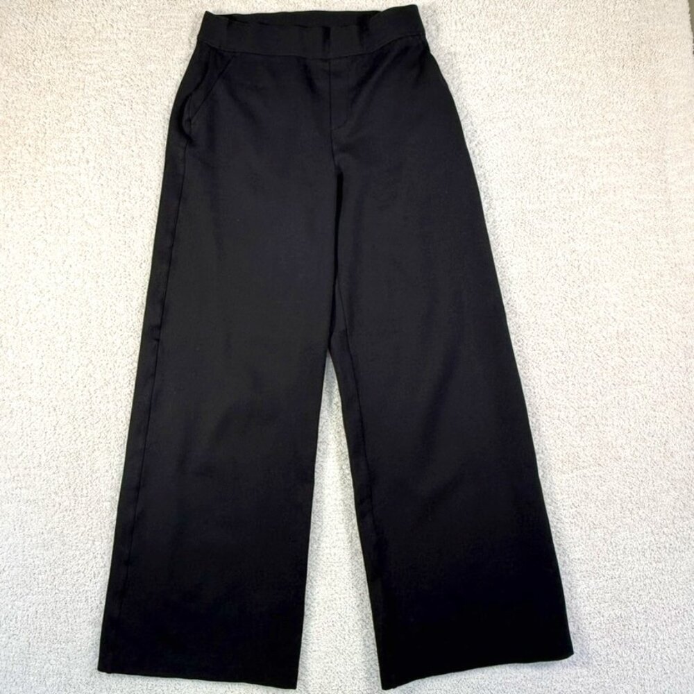 SPANX Black Wide Leg Pants